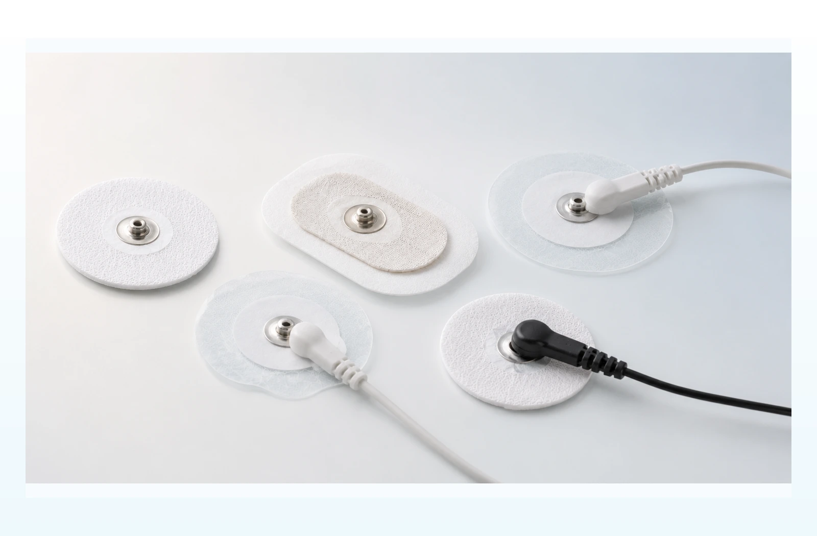 EKG-Elektroden auf PET-Release-Folie